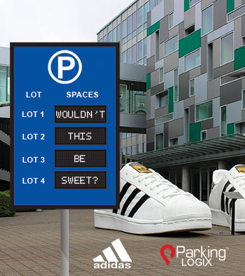 Adidas and Parking Logix
