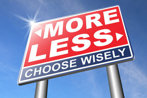 more or less