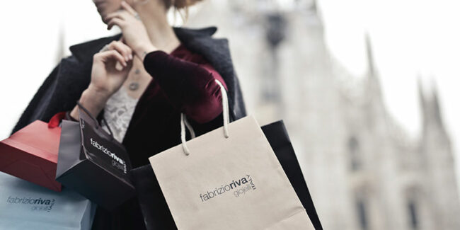 WomanShoppingBags Woman holding shopping bags