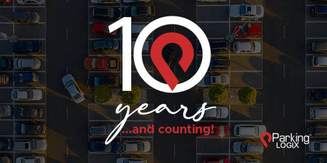 PL 10 anniversary banner 800×400 (1) Parking Logix celebrates 10 years and counting.
